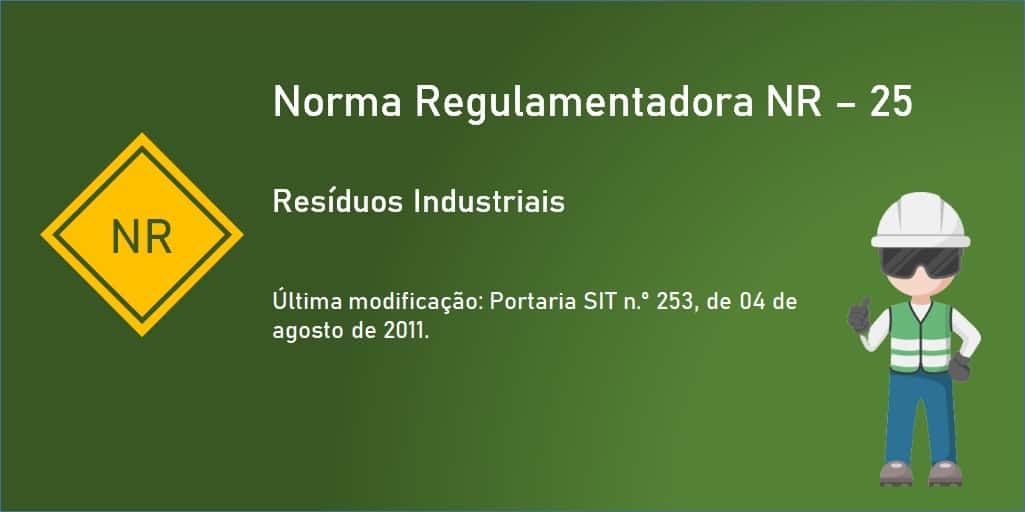 Norma Regulamentadora NR-25 - Resíduos Industriais - PDF