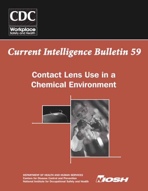 Contact Lens Use in a Chemical Environment